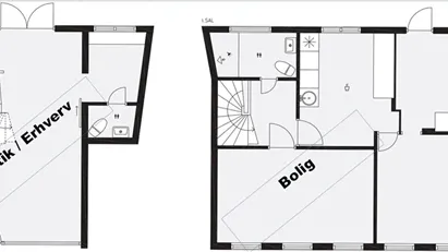 3 værelses bolig med tilhørende erhverv – Centralt i Frederikssund